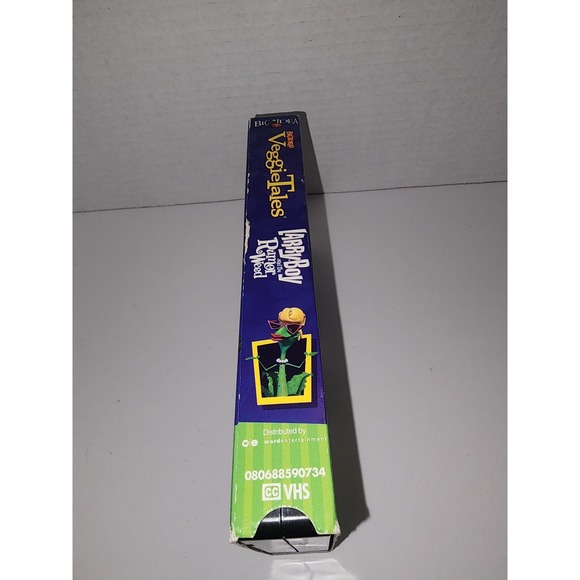 Veggie Tales VHS Larry Boy and the Rumor Weed A Lesson in‎ The Power of Words - Picture 3 of 6